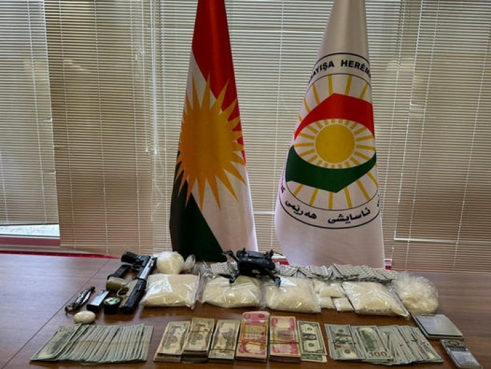 Kurdistan Region...Five suspects arrested with a large amount of drugs